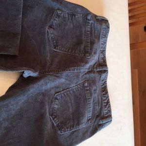 Loft size 8 curves boot charcoal gray pants